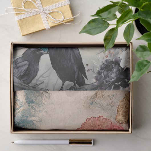 テーマ日本ののデコページの作成 薄葉紙 (ギフト)