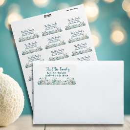 テーマ素朴航海の差出人住所ラベル ラベル