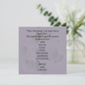 テーマ結婚式招待状文言 招待状 (スタンド正面)