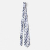 テーマ航海のいかりネイビータイ ネクタイ (裏面)