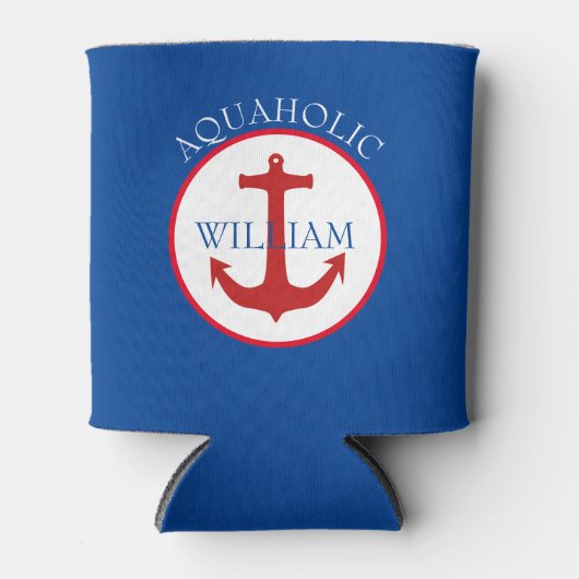 テーマ航海のいかり名 缶クーラー (正面)