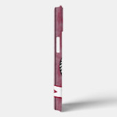 テーマ航海ののブルゴーニュの厚板といかり Case-Mate iPhoneケース (裏面 / 右)