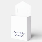 テーマ航海のの男の子の赤ちゃんシャワーお願いボックス! フェイバーボックス (オープン)