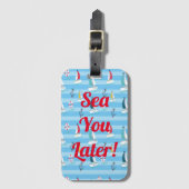 テーマ航海のの ラゲッジタグ (正面縦)