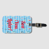 テーマ航海のの ラゲッジタグ (正面横)