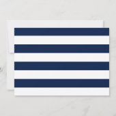 テーマ航海のの |ヴィンテージいかりリハーサルディナー 招待状 (裏面)