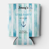 テーマ航海ののStagバチュラーパーティ 缶クーラー (正面)