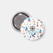 テーマ航海のサンダー_コーブ マグネット (正面/裏面)