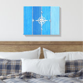 テーマ航海のデザイン キャンバスプリント (インサイチュ (寝室))