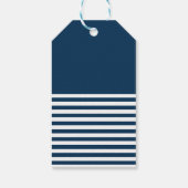 テーマ航海のデザイン ギフトタグ (裏面)