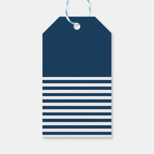 テーマ航海のデザイン ギフトタグ (裏面)