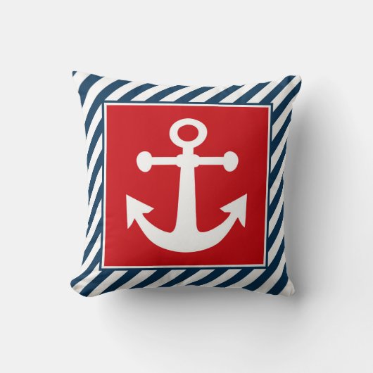 テーマ航海のデザイン クッション (正面)