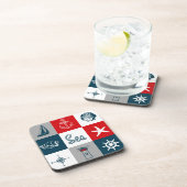 テーマ航海のデザイン コースター (右側)