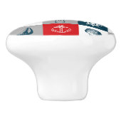 テーマ航海のデザイン セラミックノブ (側面)