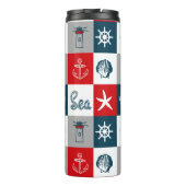 テーマ航海のデザイン タンブラー (裏面)