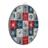 テーマ航海のデザイン ダーツボード (正面左)