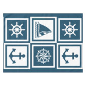 テーマ航海のデザイン テーブルクロス (正面(横))