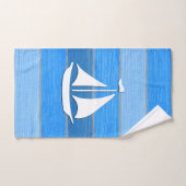 テーマ航海のデザイン バスタオルセット (ハンドタオル)