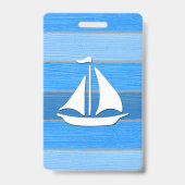 テーマ航海のデザイン バッジ (Back)