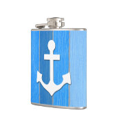 テーマ航海のデザイン フラスク (左)