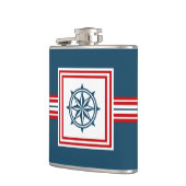 テーマ航海のデザイン フラスク (左)