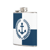 テーマ航海のデザイン フラスク (左)