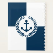 テーマ航海のデザイン プランナー手帳 (裏面)