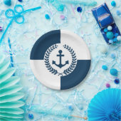 テーマ航海のデザイン ペーパープレート (パーティー)