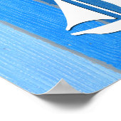 テーマ航海のデザイン ポスター (角)