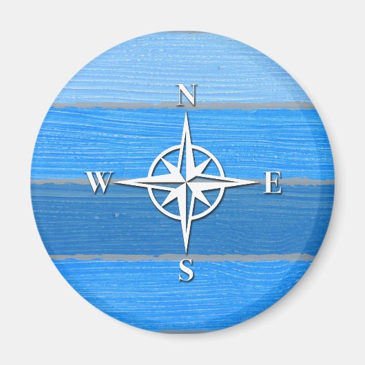 テーマ航海のデザイン マグネット (正面)