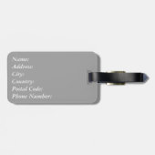 テーマ航海のデザイン ラゲッジタグ (裏面横)