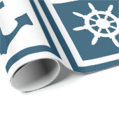 テーマ航海のデザイン ラッピングペーパー (ロールコーナー)