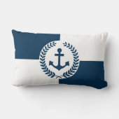 テーマ航海のデザイン ランバークッション (裏面)