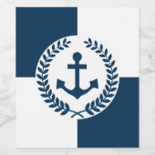 テーマ航海のデザイン ワインラベル (シングルラベル)