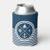 テーマ航海のデザイン 缶クーラー (缶正面)