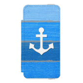 テーマ航海のデザイン INCIPIO iPhoneウォレットケース (フォリオ 正面)