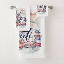 テーマ航海のバスルーム用タオルセット バスタオルセット