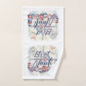 テーマ航海のバスルーム用タオルセット バスタオルセット (ハンドタオル)