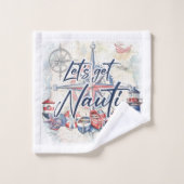 テーマ航海のバスルーム用タオルセット バスタオルセット (ウォッシュタオル)