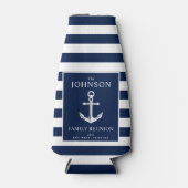 テーマ航海のファミリ懇親会いかりカスタマイズ ボトルクーラー (正面)