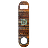 テーマ航海のブロンズのキャプテンホイール スピード栓抜き (裏面)