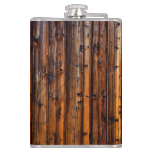 テーマ航海のブロンズキャプテンズホイールトール フラスク (裏面)