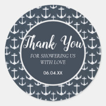 テーマ航海のベビーシャワー海帆船シーレイク