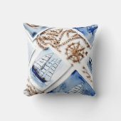 テーマ航海の枕 クッション (正面)