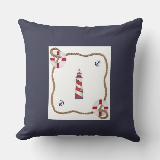 テーマ航海の装飾用クッション クッション (正面)