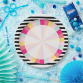 テーマ誕生日紙プレート ペーパープレート (パーティー)