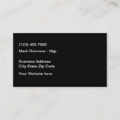 テーマ車の別名クール刺 名刺 (裏面)