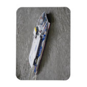 テームズ川クルーズボート3"x4"マグネット マグネット (縦)