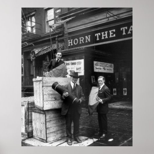 テーラーのホルン， 1920年代 ポスター (正面)