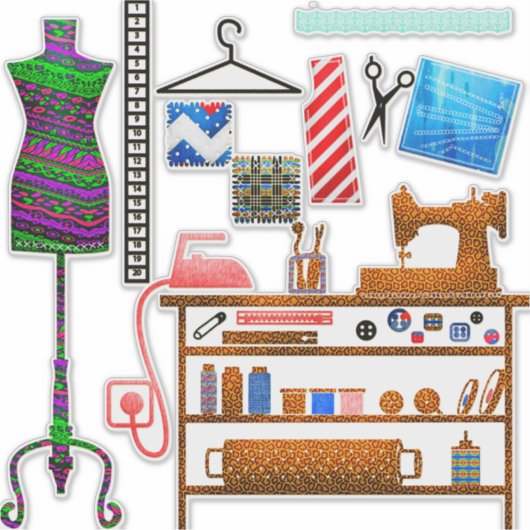 テーラーステッカーセット シール (正面)